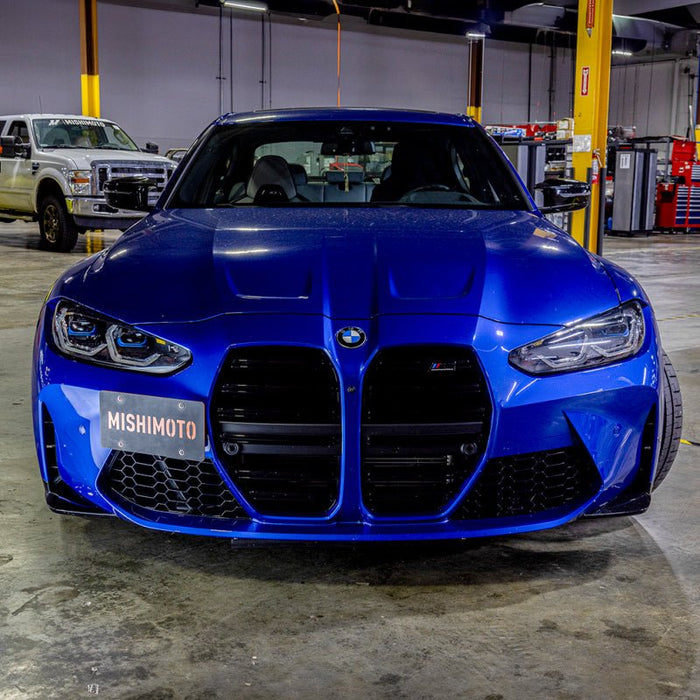 Mishimoto License Plate Relocation Kit 21+ BMW G80 M3 / M4 - MMLP-G80-21 - Subimods.com