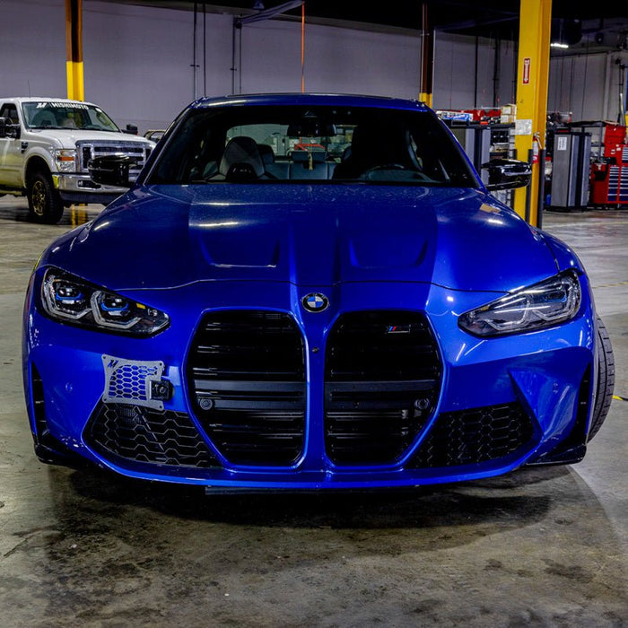 Mishimoto License Plate Relocation Kit 21+ BMW G80 M3 / M4 - MMLP-G80-21 - Subimods.com