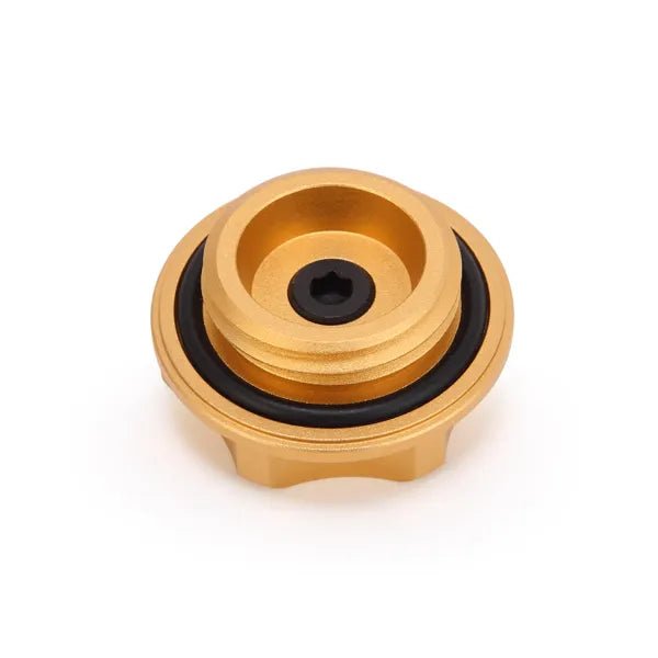 Mishimoto Limited Edition Oil Cap Gold Most Subaru Models - MMOFC-SUB-GD - Subimods.com
