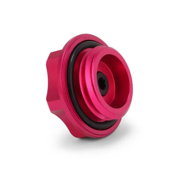 Mishimoto Limited Edition Oil Cap Pink Most Subaru Models - MMOFC-SUB-PK - Subimods.com