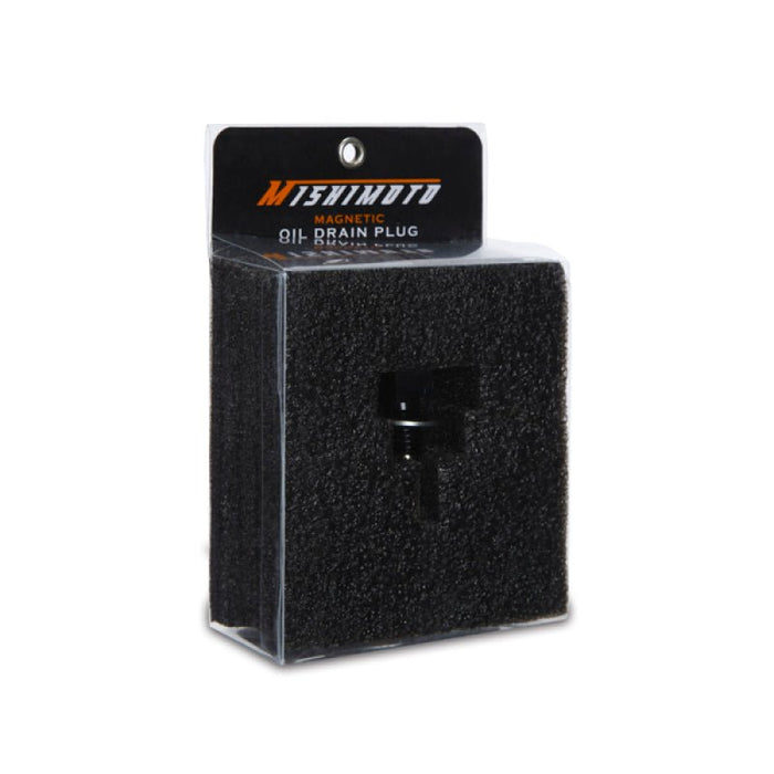 Mishimoto Magnetic Oil Drain Plug M12 x 1.5 - Black Most BMW Models - MMODP-1215B - Subimods.com