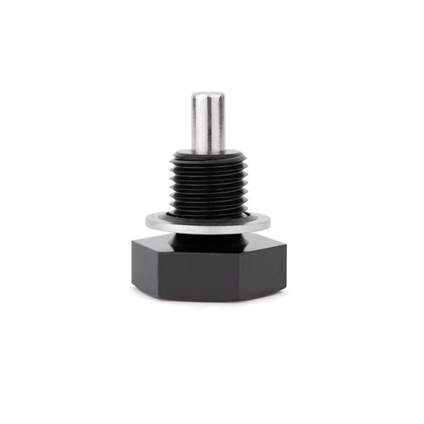 Mishimoto Magnetic Oil Drain Plug M14 x 1.5 - Black Most Vehicles - MMODP-1415B - Subimods.com