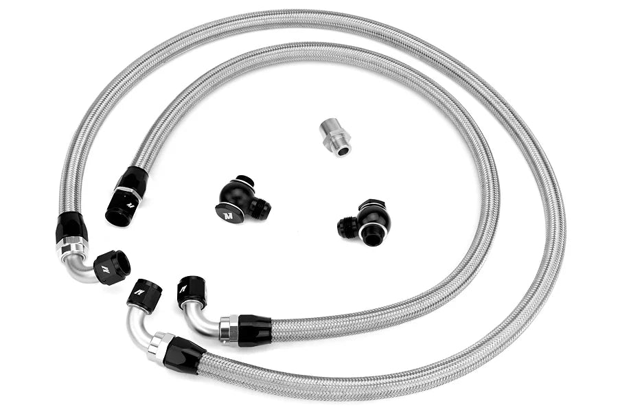 Mishimoto Oil Cooler Kit Black 2002 - 2005 WRX / 2004 - 2005 STI - MMOC-WRX-01BK - Subimods.com