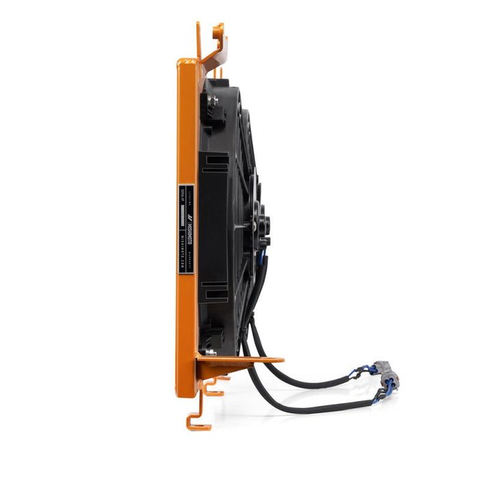 Mishimoto Plug and Play Aluminum Fan Shroud Kit Gold 2002 - 2007 WRX / 2004 - 2007 STI - MMFS-WRX-01PGD - Subimods.com