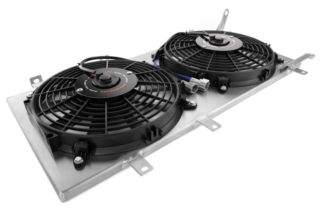 Mishimoto Plug and Play Aluminum Fan Shroud Kit Polished 2002 - 2007 WRX / 2004 - 2007 STI - MMFS-WRX-01P - Subimods.com