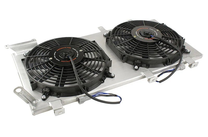 Mishimoto Plug and Play Aluminum Fan Shroud Kit Polished 2002 - 2007 WRX / 2004 - 2007 STI - MMFS-WRX-01P - Subimods.com