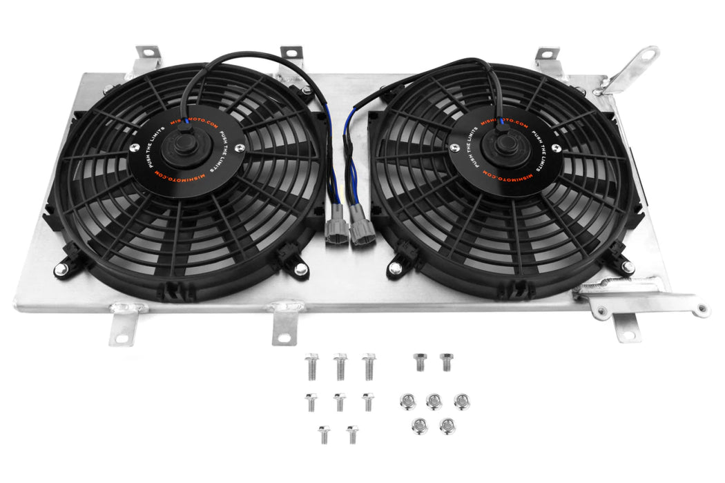 Mishimoto Plug and Play Aluminum Fan Shroud Kit Polished 2002 - 2007 WRX / 2004 - 2007 STI - MMFS-WRX-01P - Subimods.com