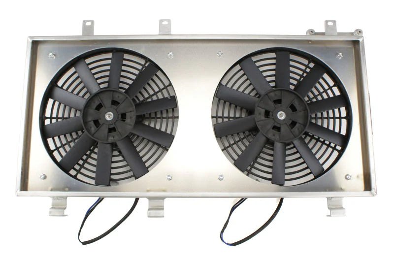 Mishimoto Plug and Play Aluminum Fan Shroud Kit Polished 2002 - 2007 WRX / 2004 - 2007 STI - MMFS-WRX-01P - Subimods.com
