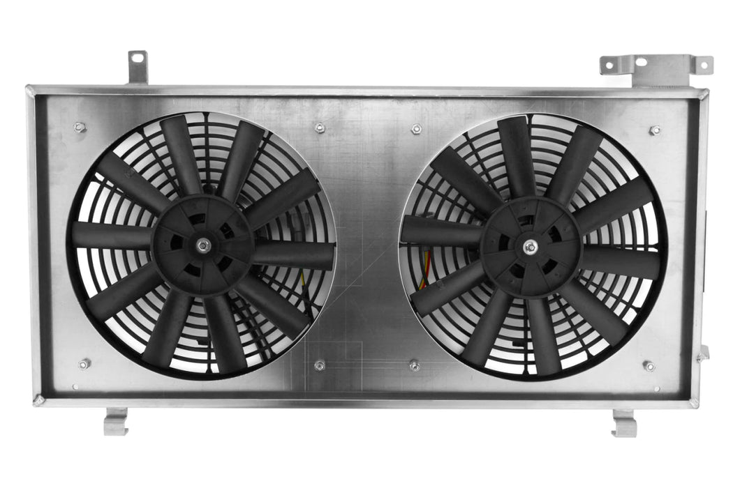 Mishimoto Plug and Play Aluminum Fan Shroud Kit Polished 2008 - 2014 WRX / 2008 - 2015 STI - MMFS-STI-08P - Subimods.com