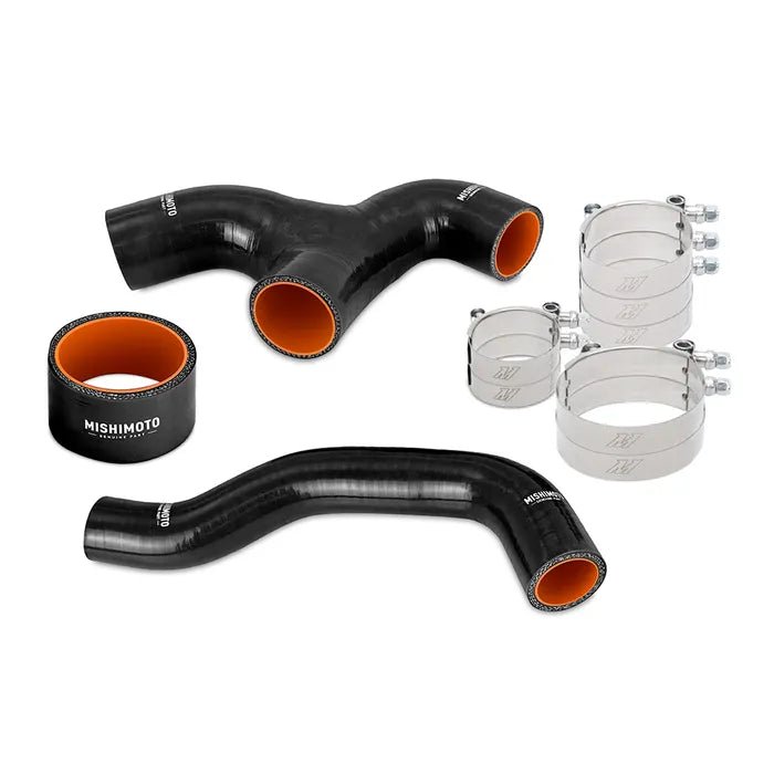 Mishimoto Silicone Intercooler Hoses Black 2002 - 2005 WRX - MMHOSE-SUB-INTBK - Subimods.com