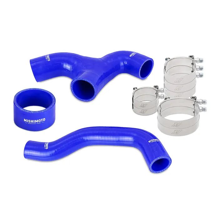 Mishimoto Silicone Intercooler Hoses Blue 2002 - 2005 WRX - MMHOSE-SUB-INTBL - Subimods.com