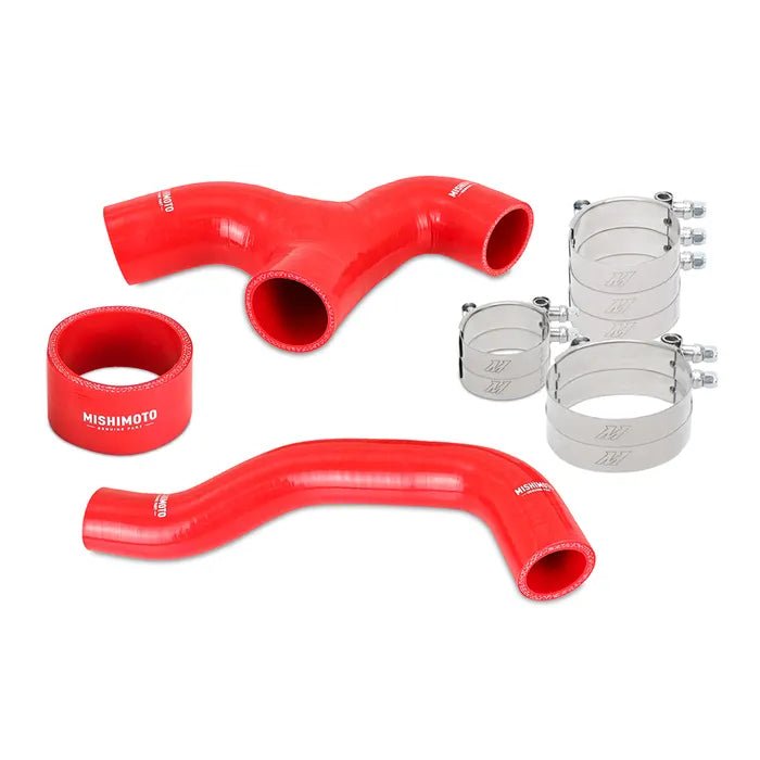 Mishimoto Silicone Intercooler Hoses Red 2002 - 2005 WRX - MMHOSE-SUB-INTRD - Subimods.com