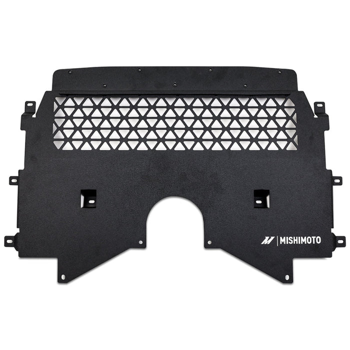 Mishimoto Skid Plate Engine 2021+ BMW G80 G82 G87 M2 M3 M4 - Wrinkle Black - MMSD-G80-21WBK - Subimods.com
