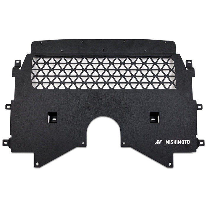 Mishimoto Skid Plate Engine 2021+ BMW G80 G82 G87 M2 M3 M4 - Wrinkle Black - MMSD-G80-21WBK - Subimods.com