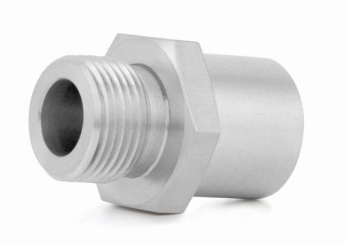 Mishimoto Stainless Steel Sandwich Plate Adapter, M20x1.5 - MMSPA - M20 - Subimods.com