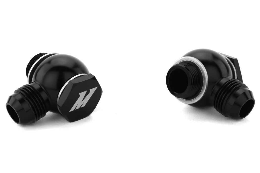 Mishimoto Thermostatic Oil Cooler Kit Black 2015 - 2021 WRX - MMOC-WRX-15TBK - Subimods.com