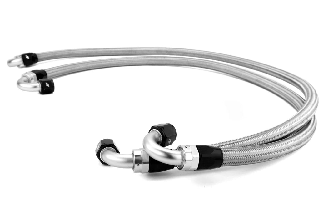 Mishimoto Thermostatic Oil Cooler Kit Silver 2008 - 2014 STI - MMOC-STI-08T - Subimods.com