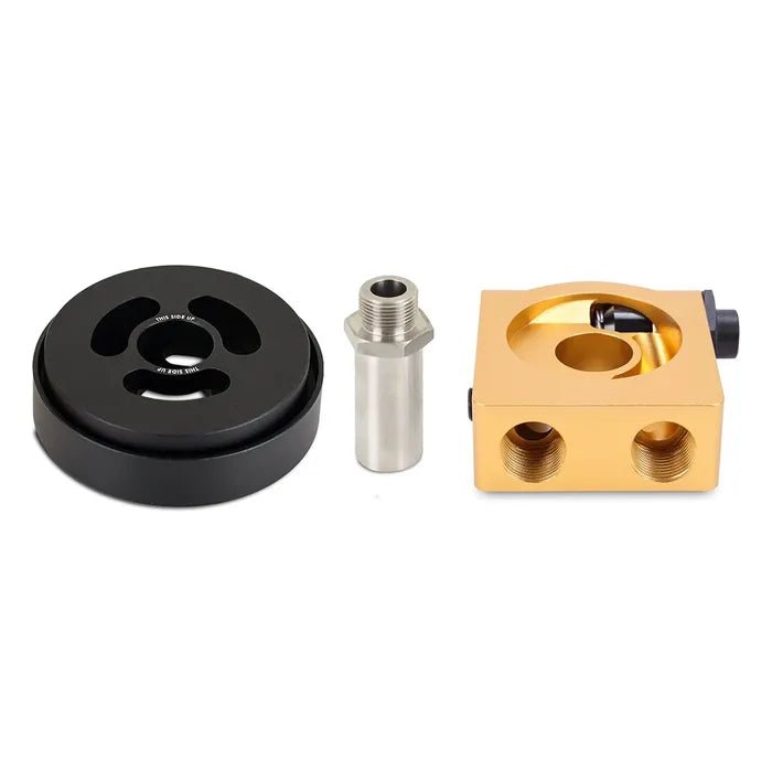 Mishimoto Thermostatic Sandwich Plate & Adapter Gold 2013-2021 BRZ / FRS / GT86 - MMOCA-BRZ-13T - Subimods.com