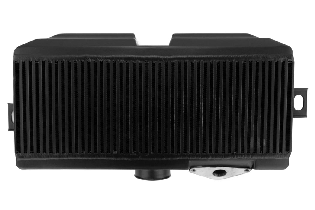 Mishimoto Top Mount Intercooler Black w/ Black Hoses 2008 - 2021 STI - MMTMIC-STI-08BKBK - Subimods.com