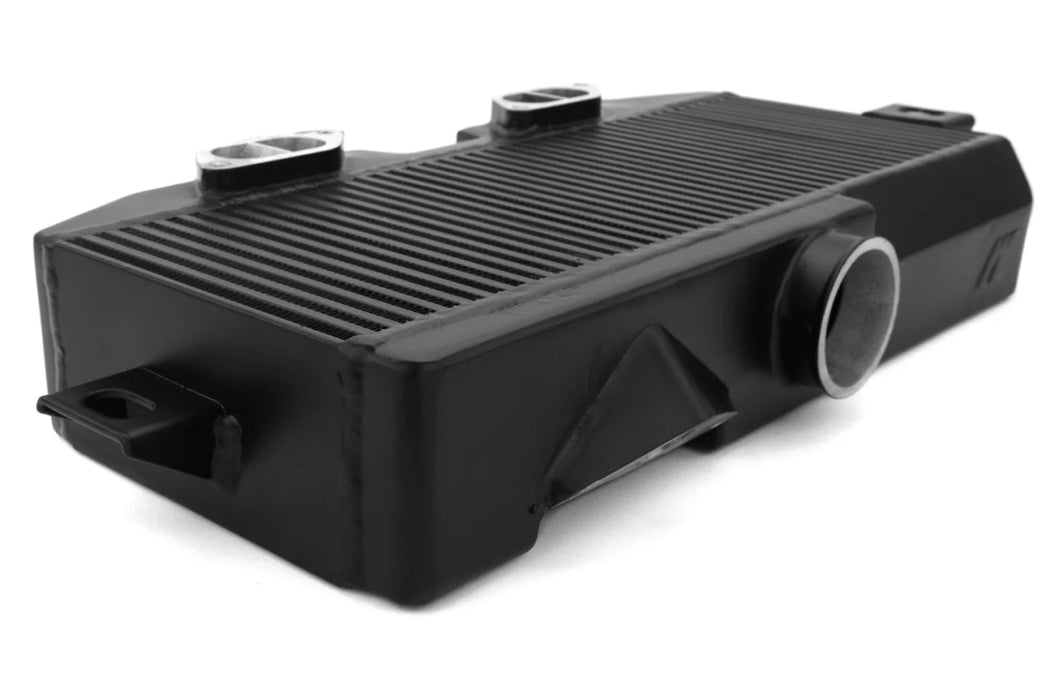 Mishimoto Top Mount Intercooler Black w/ Black Hoses 2008 - 2021 STI - MMTMIC-STI-08BKBK - Subimods.com