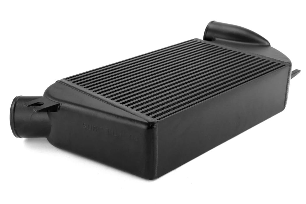 Mishimoto Top Mount Intercooler Black w/ Red Charge Pipe 2015 - 2021 WRX - MMTMIC-WRX-15RBK - Subimods.com