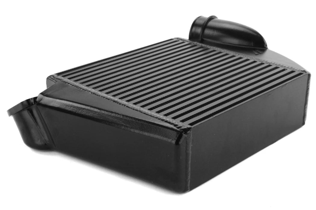 Mishimoto Top Mount Intercooler Black w/ Red Hose 2008 - 2014 WRX - MMTMIC-WRX-08BKRD - Subimods.com