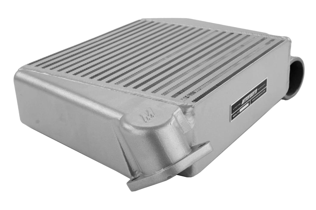 Mishimoto Top Mount Intercooler Silver w/ Black Hose 2008 - 2014 WRX - MMTMIC-WRX-08SLBK - Subimods.com
