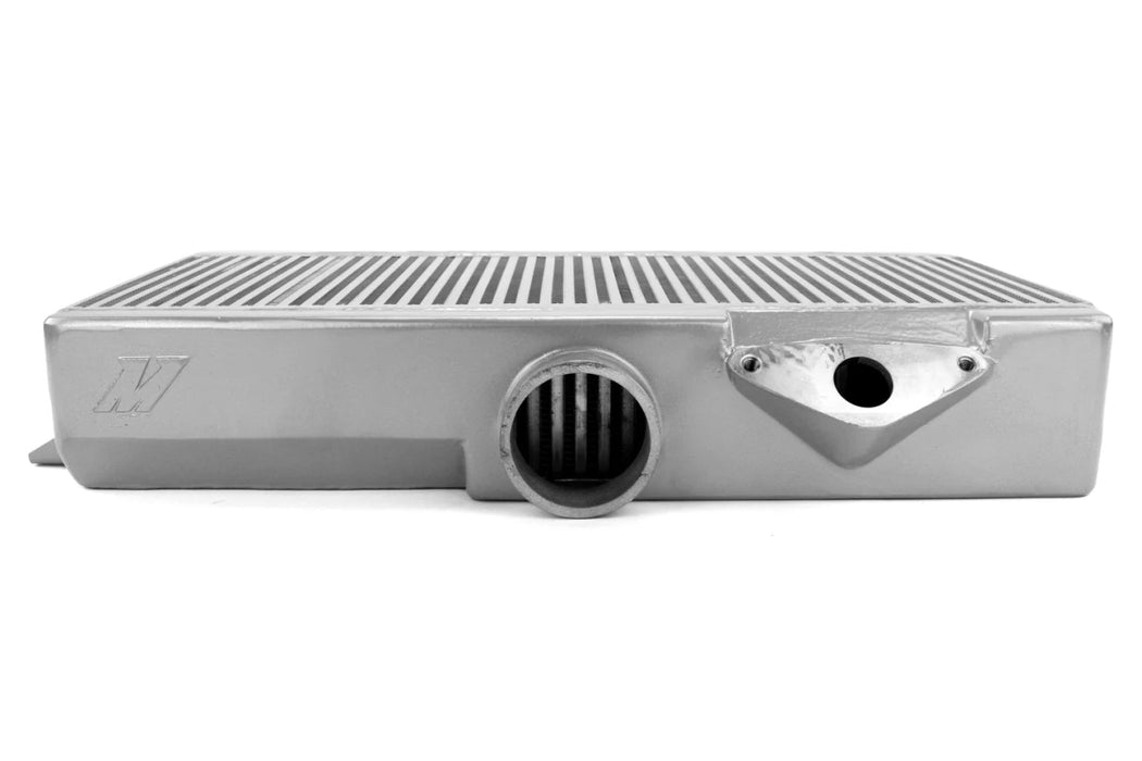 Mishimoto Top Mount Intercooler Silver w/ Black Hoses 2008 - 2021 STI - MMTMIC-STI-08SLBK - Subimods.com
