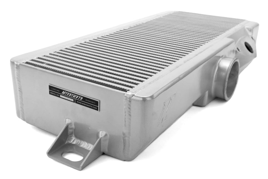 Mishimoto Top Mount Intercooler Silver w/ Black Hoses 2008 - 2021 STI - MMTMIC-STI-08SLBK - Subimods.com