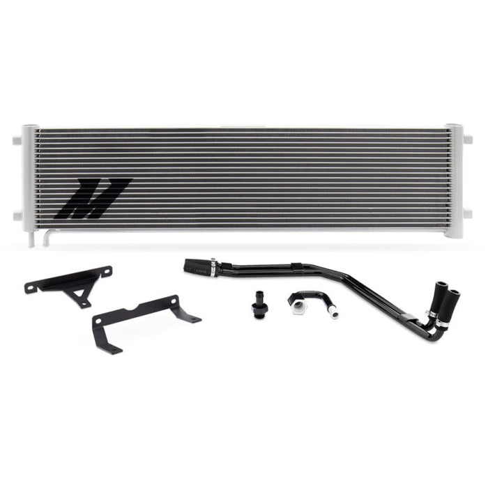 Mishimoto Transmission Cooler Kit (SILVER) 17 - 19 Ford 6.7L Powerstroke - MMTC-F2D-17SL - Subimods.com
