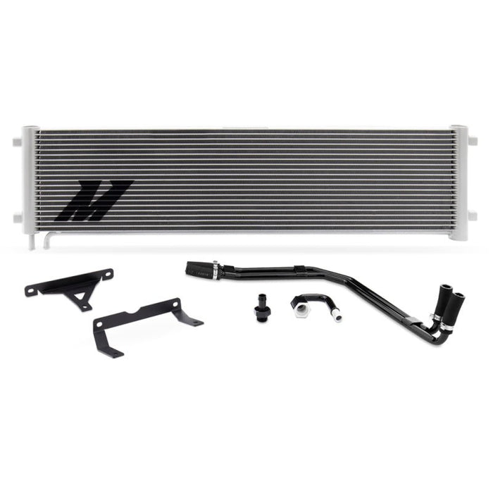 Mishimoto Transmission Cooler Kit (SILVER) 17 - 19 Ford 6.7L Powerstroke - MMTC-F2D-17SL - Subimods.com