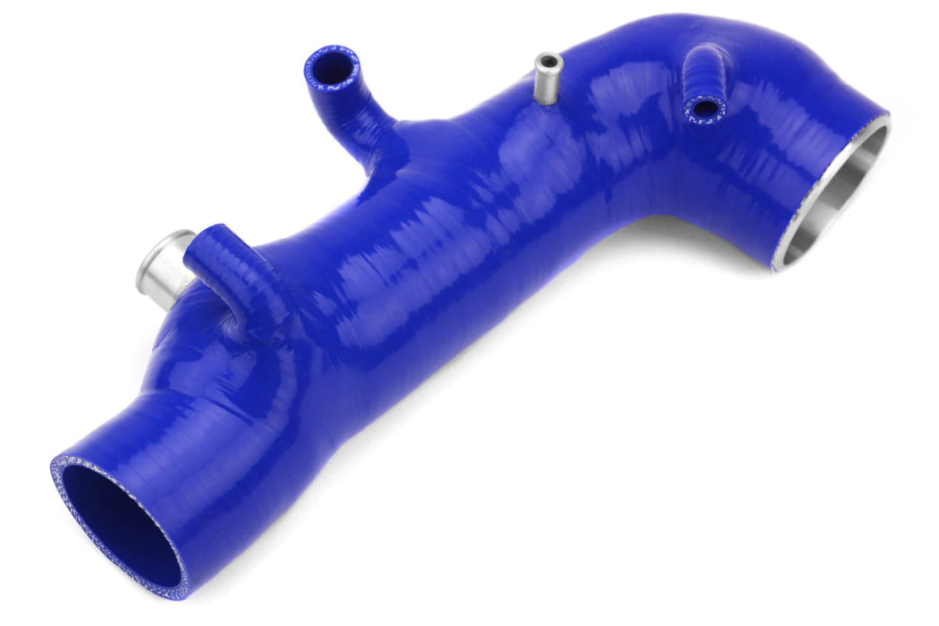 Mishimoto Turbo Inlet Hose Blue 2002 - 2007 WRX / 2004 - 2021 STI / 2004 - 2008 Forester XT - MMHOSE-SUB-IHBL - Subimods.com