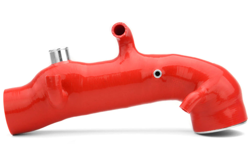 Mishimoto Turbo Inlet Hose Red 2002 - 2007 WRX / 2004 - 2021 STI / 2004 - 2008 Forester XT - MMHOSE-SUB-IHRD - Subimods.com