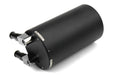 Mishimoto Universal Aluminum Oil Catch Can Large Black - MMOCC-LAWBK - Subimods.com