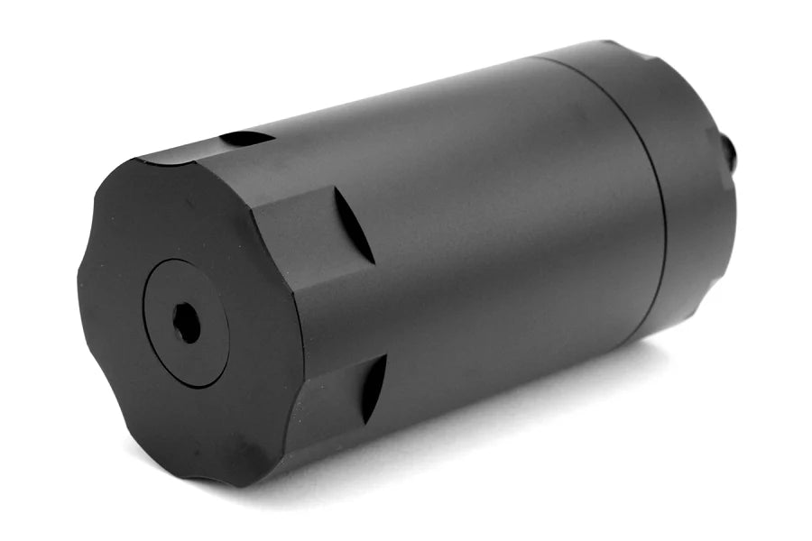 Mishimoto Universal Baffled Oil Catch Can Black w/ Black Insert - MMBCC-UNI-BK - Subimods.com