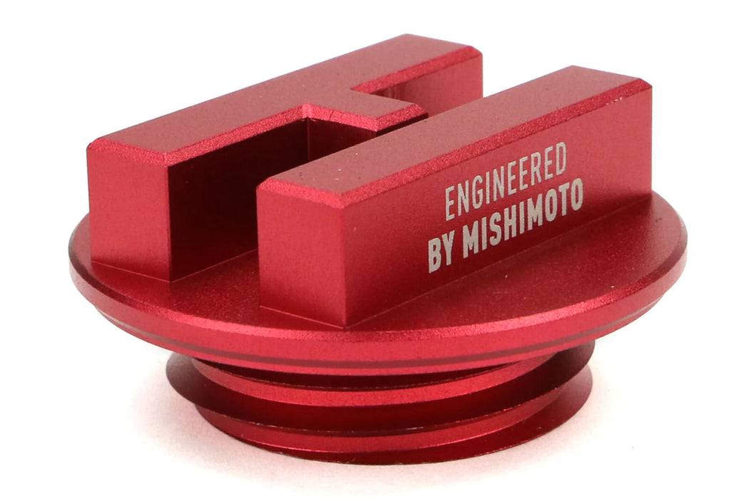 Mishimoto X Hoonigan Oil Cap w/ Bottle Opener Red Most Subaru Models - MMOFC-SUB-HOONRD - Subimods.com