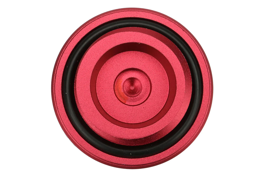 Mishimoto X Hoonigan Oil Cap w/ Bottle Opener Red Most Subaru Models - MMOFC-SUB-HOONRD - Subimods.com