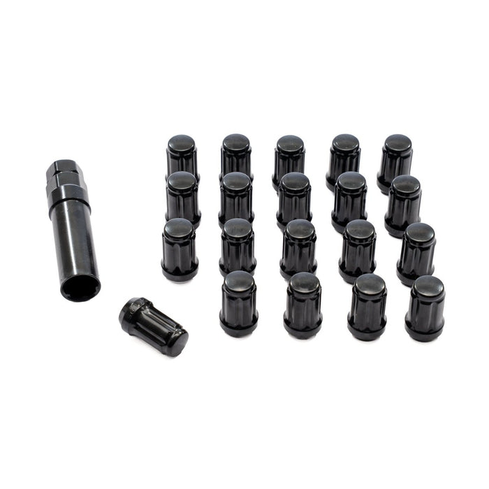 Mission Closed End Black Lug Nuts 12x1.25 Most Subaru Models - MIS-1004-BK - Subimods.com