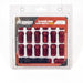 Mission Closed End Red Lug Nuts 12x1.25 Most Subaru Models - MIS-1004-RD - Subimods.com