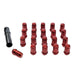 Mission Closed End Red Lug Nuts 12x1.25 Most Subaru Models - MIS-1004-RD - Subimods.com