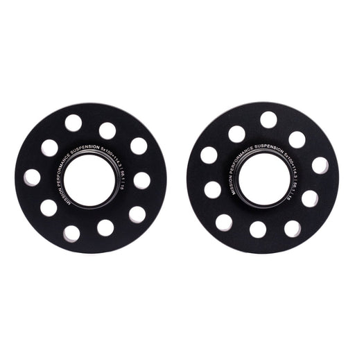 Mission ThickFit Slip On Wheel Spacer Pair 15mm 5x100 / 5x114.3 Anodized Black - MIS-WSS5b5hX61/15-56.1 - Subimods.com