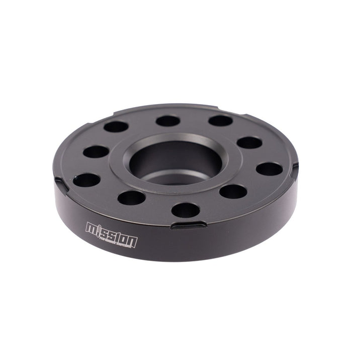 Mission ThickFit Slip On Wheel Spacer Pair 25mm 5x100 / 5x114.3 Anodized Black - MIS-WSS5b5hX61/25-56.1 - Subimods.com