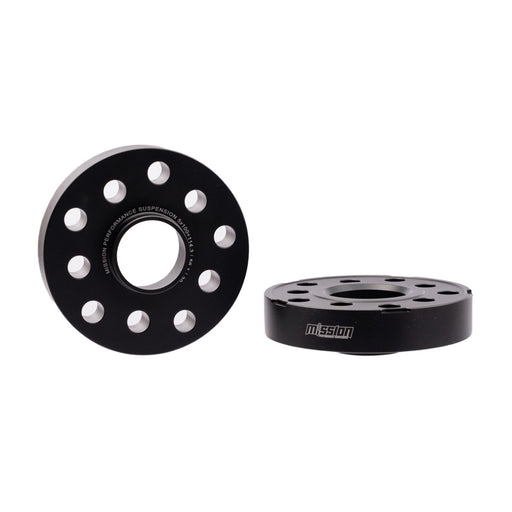 Mission ThickFit Slip On Wheel Spacer Pair 30mm 5x100 / 5x114.3 Anodized Black - MIS-WSS5b5hX61/30-56.1 - Subimods.com