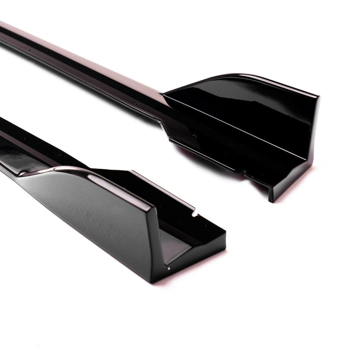 Molded Innovations 4 Piece Side Skirt Extensions Gloss Black 2022 - 2024 WRX - MI-WRX5-SSDGB - Subimods.com