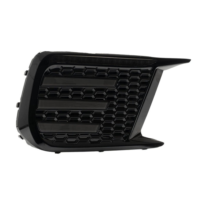 Molded Innovations Boost Bezel Kit Black w/ Smoked LED Bar Kit 2018-2021 WRX / 2018-2021 STI - SB8001BS - Subimods.com