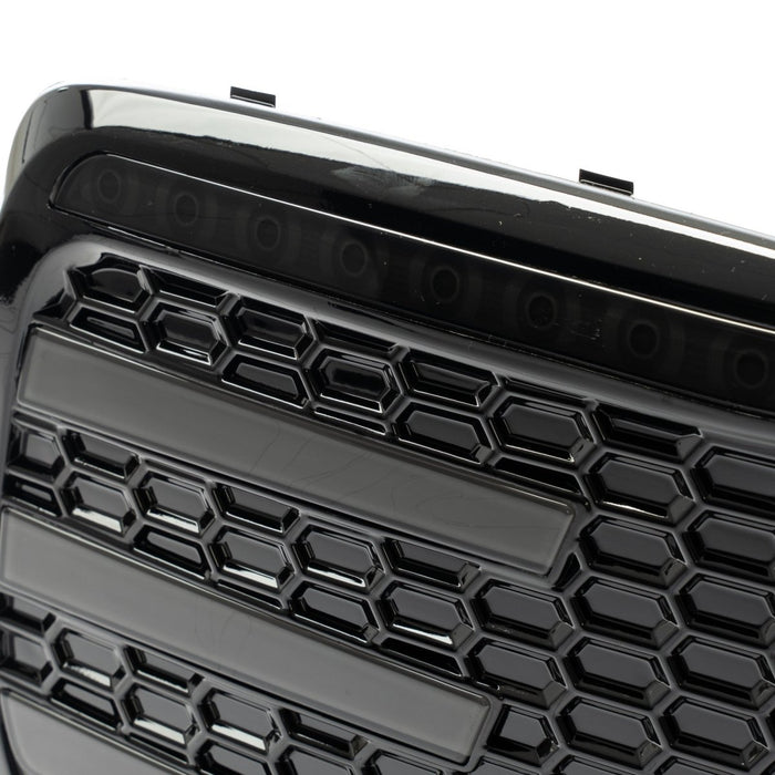 Molded Innovations Boost Bezel Kit Black w/ Smoked LED Bar Kit 2018-2021 WRX / 2018-2021 STI - SB8001BS - Subimods.com