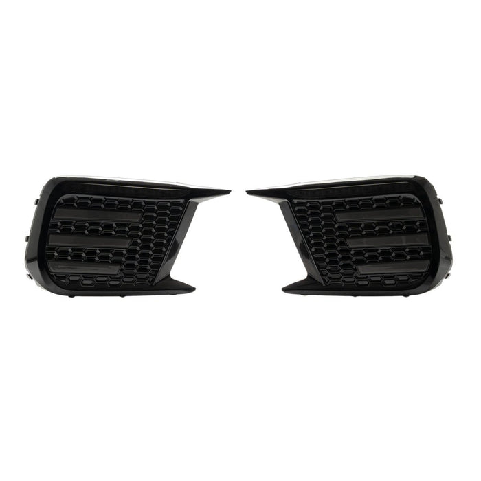 Molded Innovations Boost Bezel Kit Black w/ Smoked LED Bar Kit 2018-2021 WRX / 2018-2021 STI - SB8001BS - Subimods.com