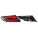 Molded Innovations CS Style Sequential LED Tail Lights Clear Lens w/ Black Base & Red Bar 2022-2026 BRZ / 2022-2026 GR86 - MI-TO2003-CBRAR - Subimods.com