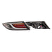 Molded Innovations CS Style Sequential LED Tail Lights Clear Lens w/ Black Base & White Bar 2022-2026 BRZ / 2022-2026 GR86 - MI-TO2003-CBCAR - Subimods.com