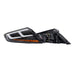 Molded Innovations CS Style Sequential LED Tail Lights Clear Lens w/ Black Base, White DRL Bar and Amber Turn Signal Reflector 2022-2026 WRX - SB2004-CBCA - Subimods.com